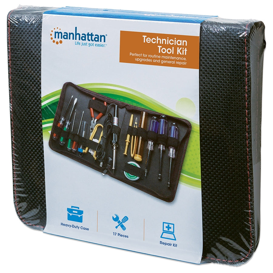 Kit de Herramientas Manhattan 530071 - 17 Piezas para Electrónica y Soldadura Imagen secundaria del producto