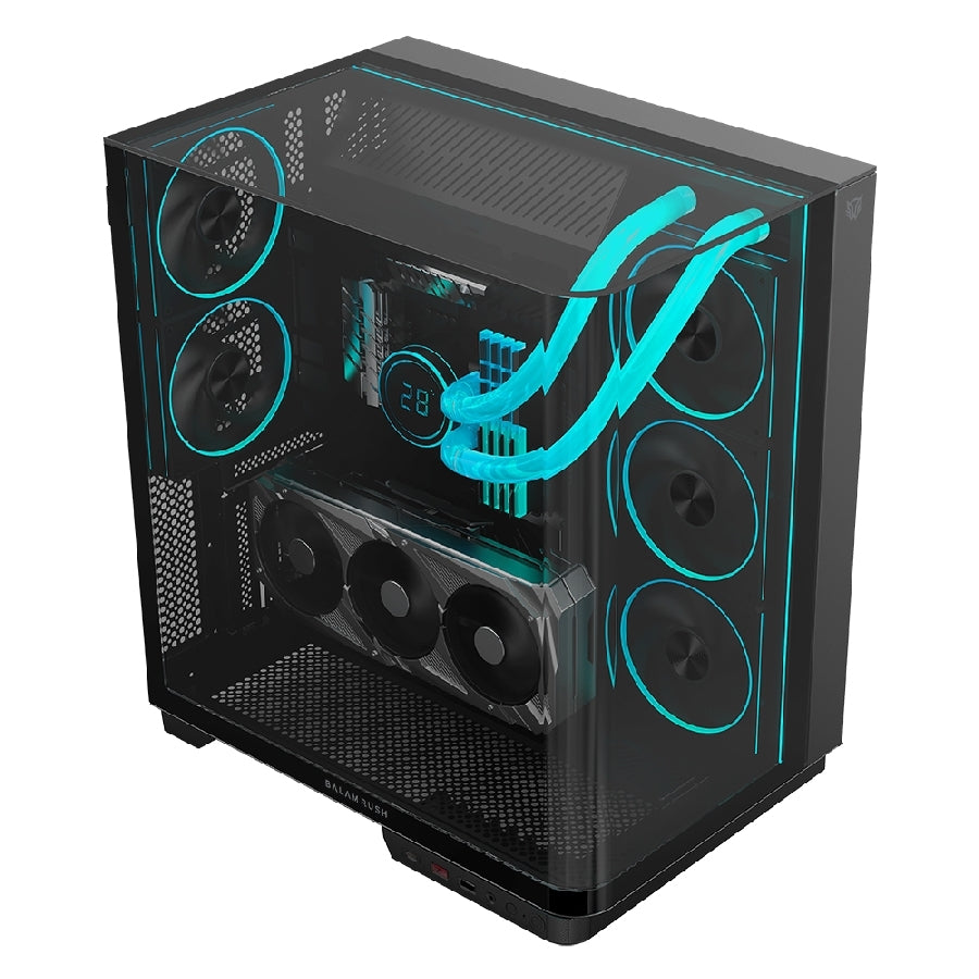 Gabinete Gamer Balam Rush Tank Expert Curve 7800 - Cristal Templado ARGB Imagen principal del producto