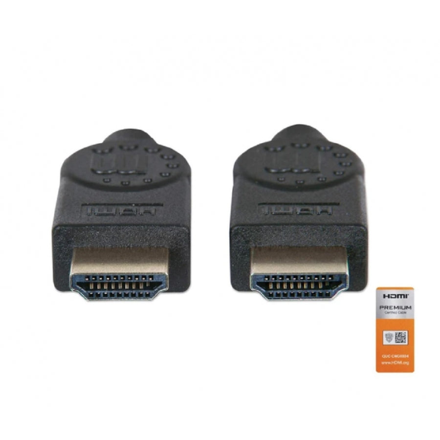 Cable HDMI Manhattan 355346 2.0 Premium 1.8M - 4K 60Hz, Doble Blindaje Imagen secundaria del producto