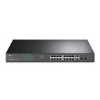 Switch TP-Link TL-SG1218MPE 18 Puertos Gigabit POE+ Administrable para Rack