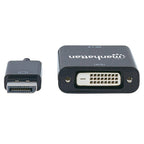 Adaptador DisplayPort a DVI-D Manhattan 152228 - Activo, 10.8 Gbps