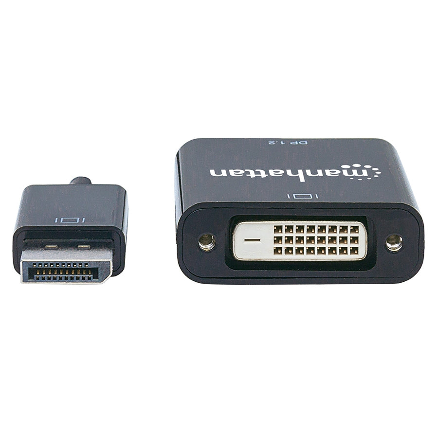 Adaptador DisplayPort a DVI-D Manhattan 152228 - Activo, 10.8 Gbps