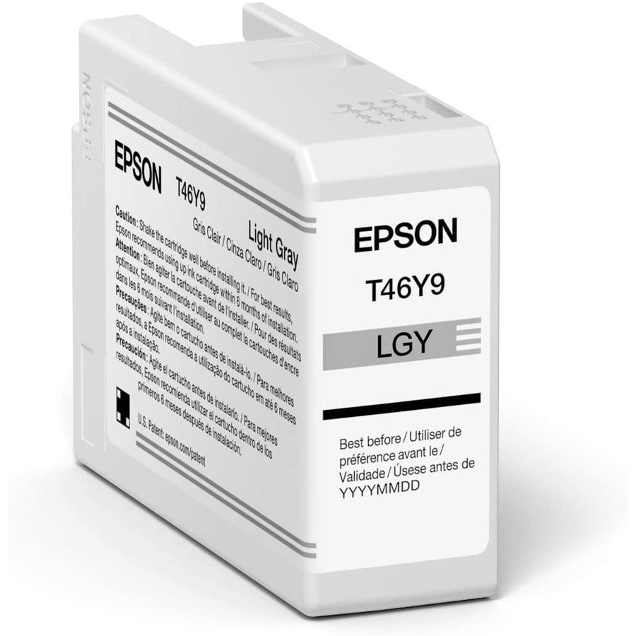 Cartucho Epson T46Y900 Gris Light 50ml - Para Plotter P900 Imagen principal del producto