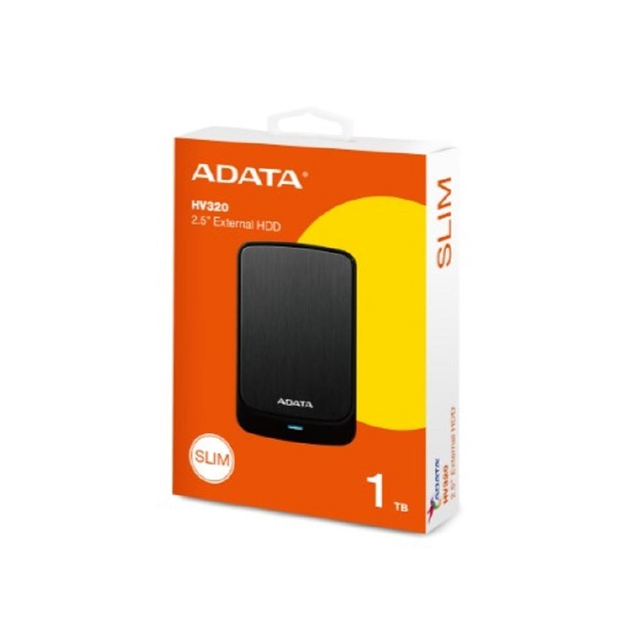 Disco Duro Externo ADATA HV320 1TB - USB 3.2, Portátil, Compatible Windows/Mac/Linux