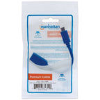 Cable USB 3.1 Manhattan 353540 Tipo-C a USB-A - 15cm, Blindado