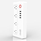 Multicontacto Inteligente MIRATI MCUS1 - 4 Sockets, 4 USB, WiFi 2.4GHz