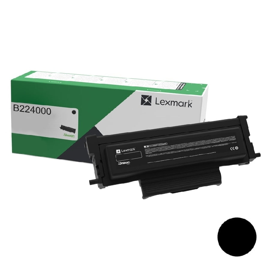 Tóner Lexmark B224000 Negro - 1200 Páginas para B2236DW y MB2236ADW Imagen principal del producto