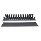Organizador Horizontal de Cables Intellinet 716062 19 pulgadas - Construcción Metálica
