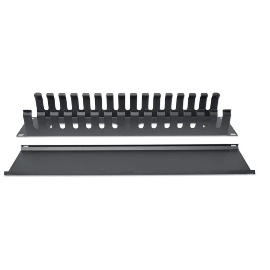 Organizador Horizontal de Cables Intellinet 716062 19 pulgadas - Construcción Metálica