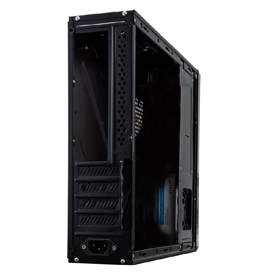 Gabinete Acteck Atom GS240 Micro Torre Slim - Fuente SFX 450W Incluida
