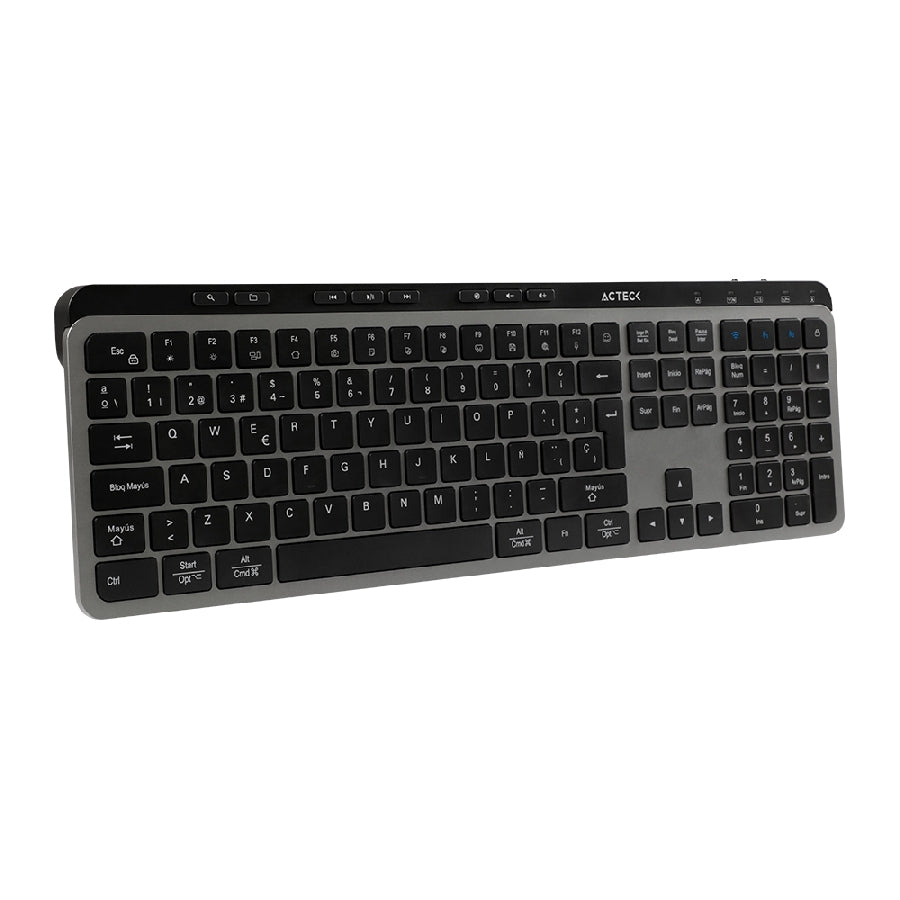 Kit Acteck Creator KREA MK755 - Teclado y Mouse Inalámbrico Recargable Multidispositivo Imagen principal del producto