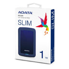 Disco Duro Externo ADATA HV300 1TB USB 3.2 - Portable 2.5 Azul