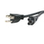 Cable de Corriente StarTech PXT101NB3S 1.8M - NEMA 5-15P a C5, 18AWG