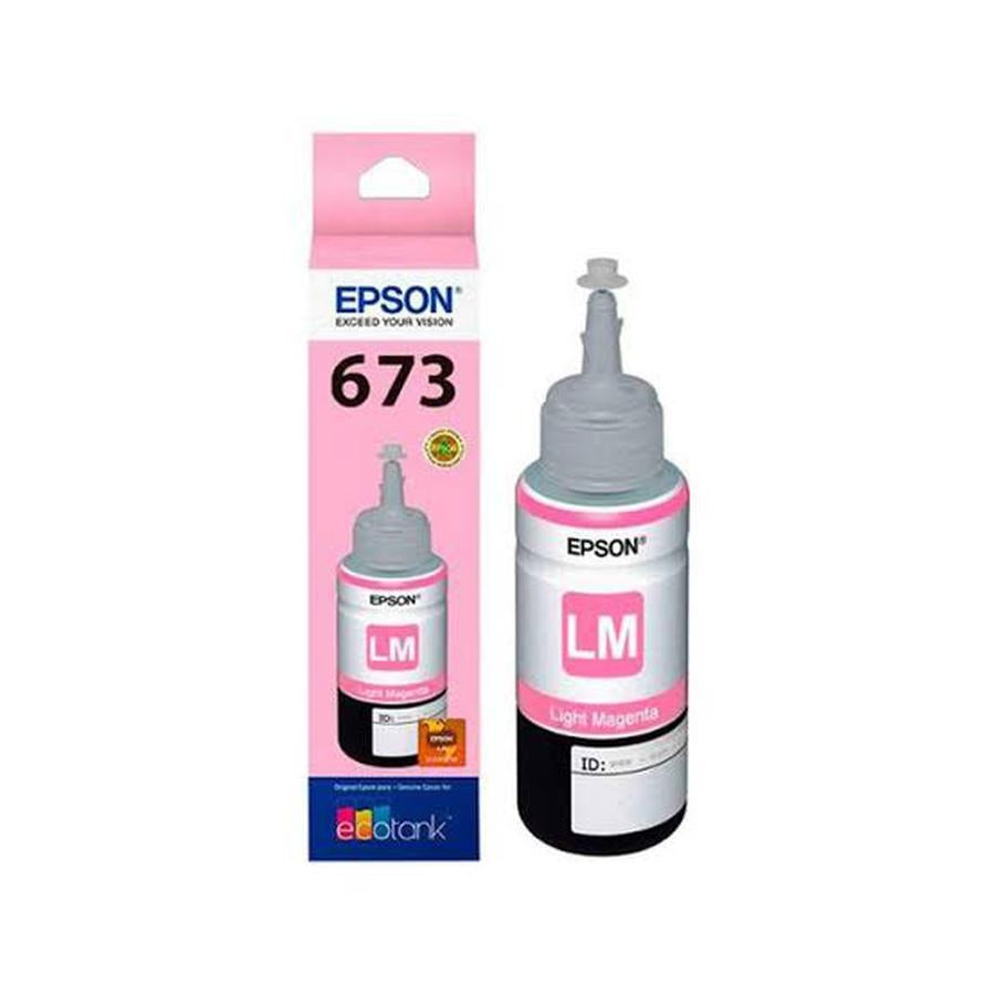 Cartucho Epson 673 Magenta Light - Compatible L800, L805, L1800