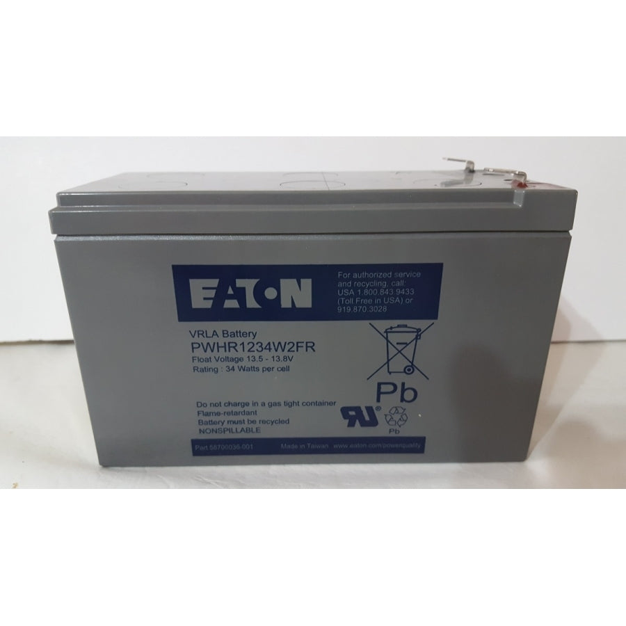 Batería Interna Eaton PW HR1234W2FR 12V 9A para UPS - Reemplazo Original Imagen principal del producto