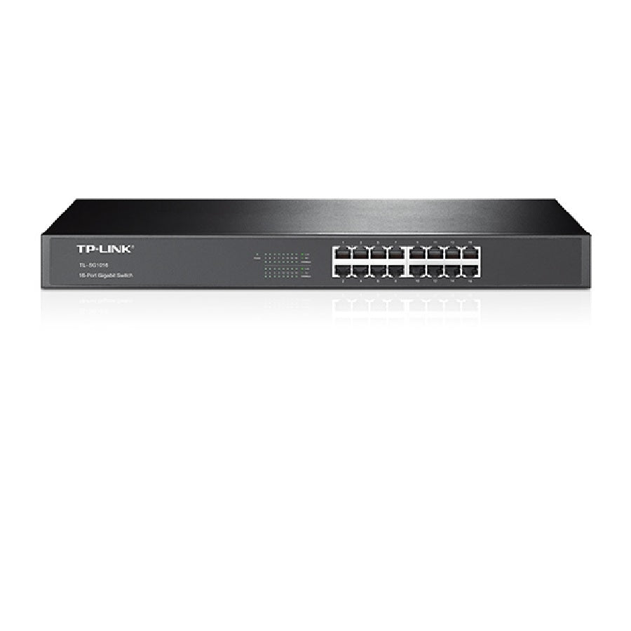 Switch TP-Link TL-SG1016 16 Puertos Gigabit Ethernet - Rack 19 Pulgadas Imagen principal del producto