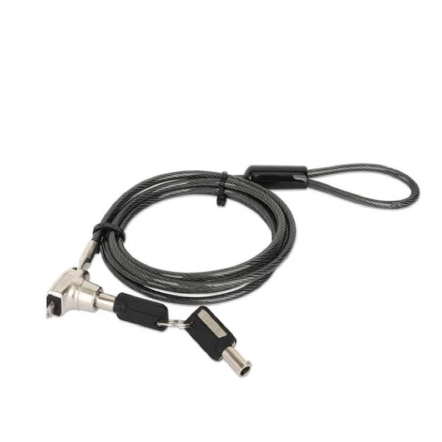 Candado Manhattan Nano para Laptop 440486 - Cable 1.8m, Llave Doble