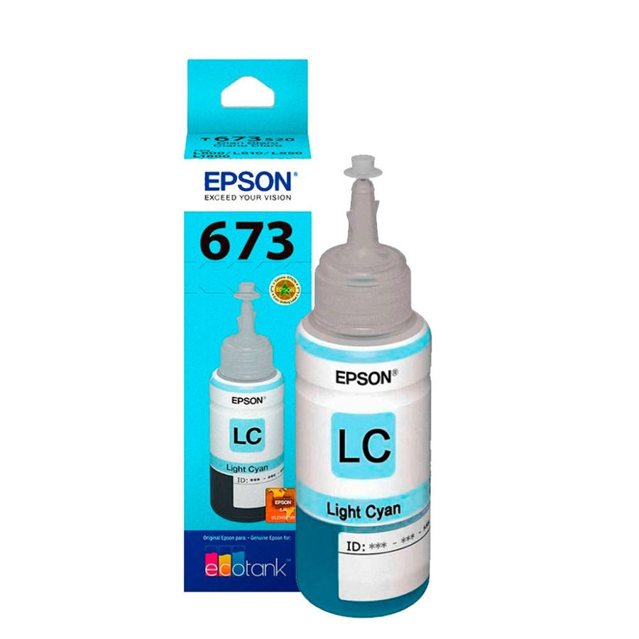 Cartucho EPSON 673 Cyan Light T673520-AL - Compatible L800, L1800, L805 Imagen principal del producto