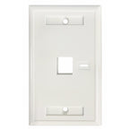 Tapa Faceplate Intellinet 772389 - 1 Salida Keystone Blanco