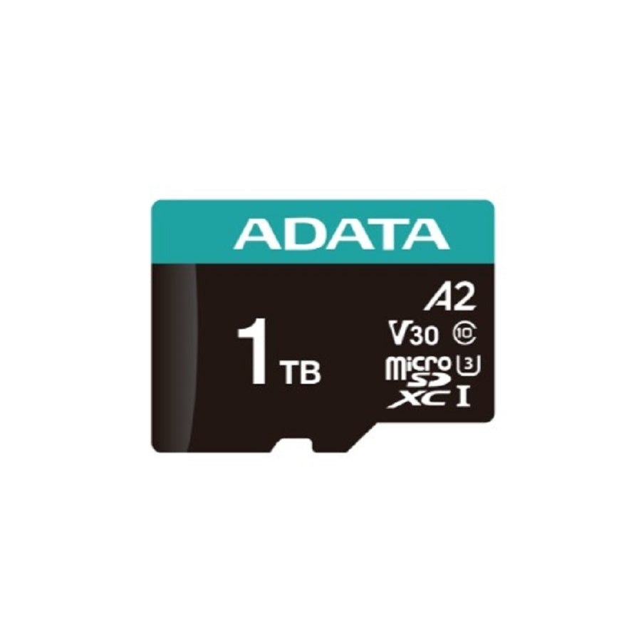 Memoria ADATA Micro SDXC 1TB - UHS-I, Clase 10, V30, 100MB/s con Adaptador Imagen principal del producto