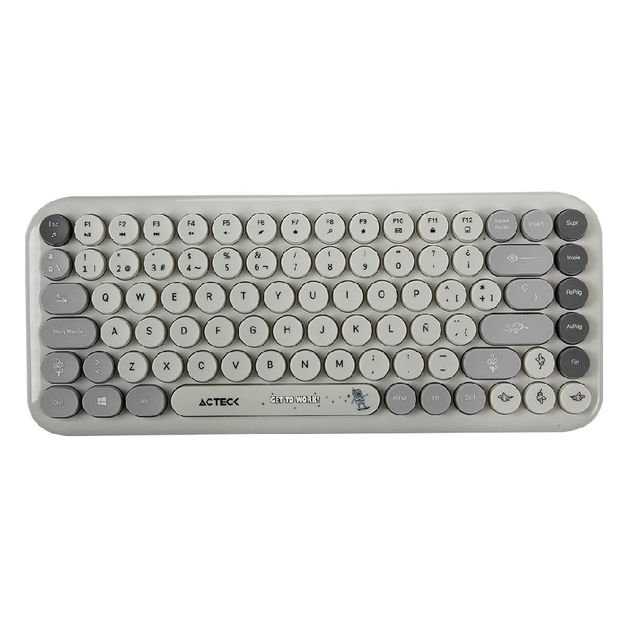 Kit Acteck Creator Chic AC-940221 - Teclado y Mouse Inalámbrico Español
