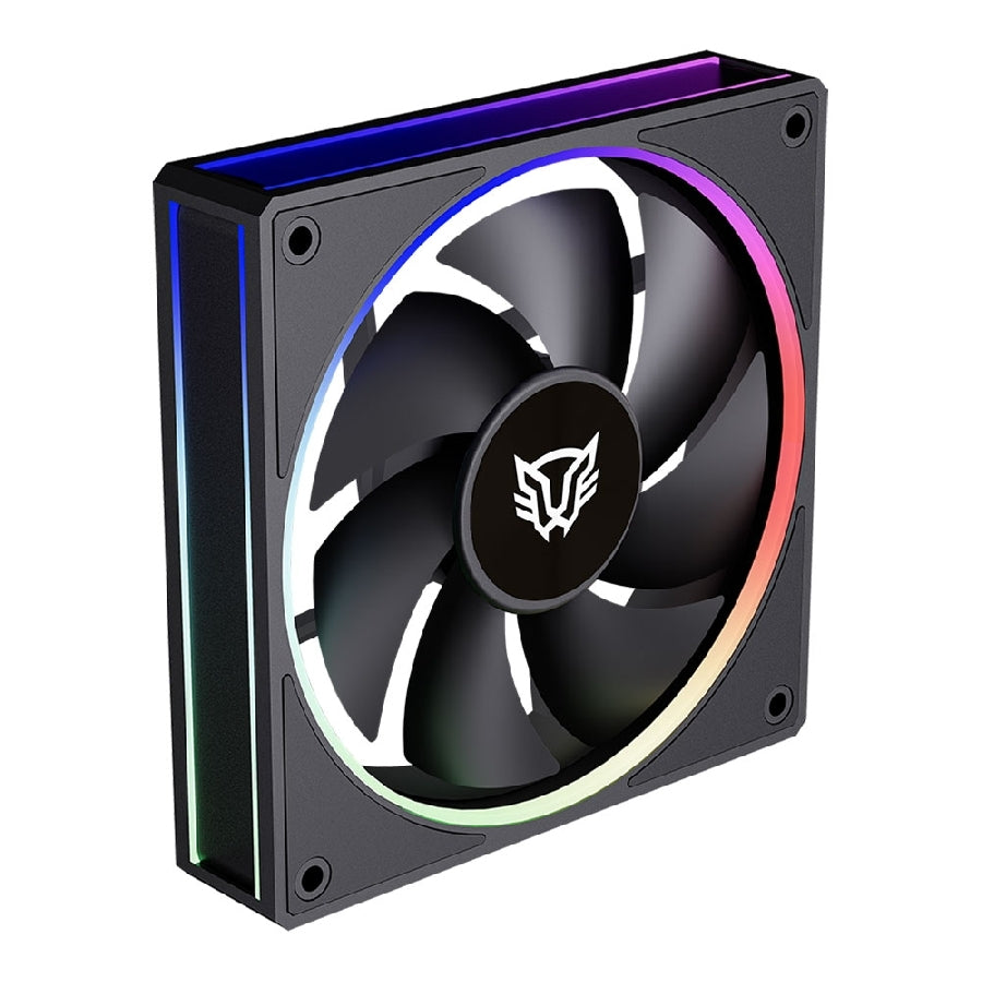 Kit 3 Ventiladores Balam Rush Eolox Bora EXB85 120mm - ARGB PWM, 1600 RPM, 28dB Imagen principal del producto