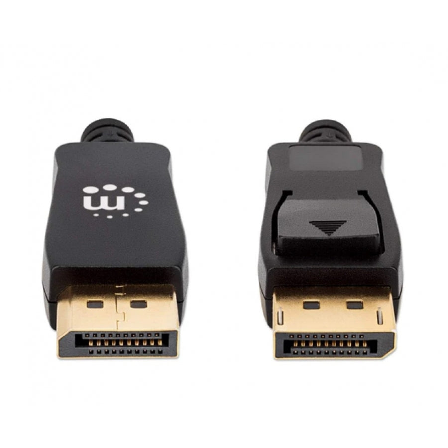 Cable DisplayPort Manhattan 353618 V1.4 - 2.0M 8K60Hz Chapados en Oro Imagen principal del producto