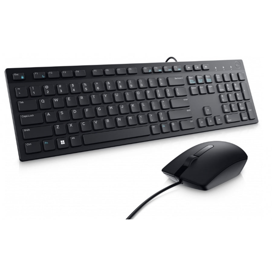 Kit Teclado y Mouse Dell KM300C Alámbrico - 105 Teclas Español Negro