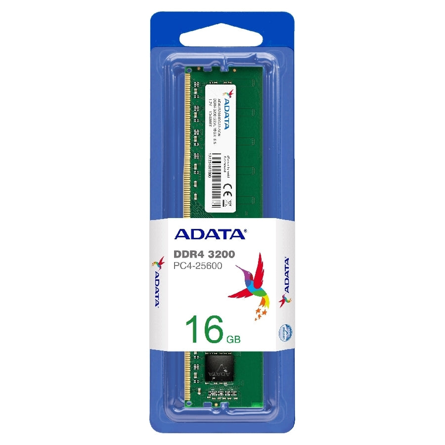 Memoria RAM ADATA DDR4 16GB 3200MHz - U-DIMM 288 Pines, CL22 Imagen secundaria del producto