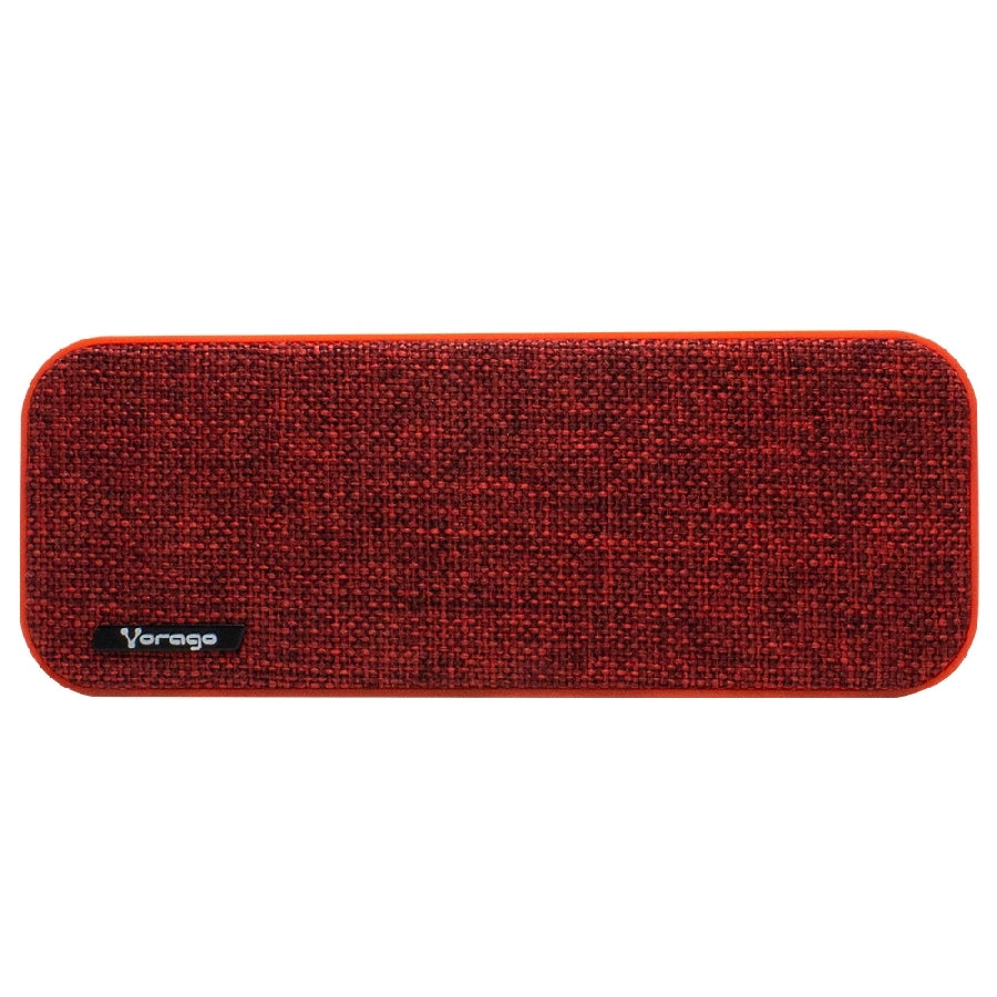 Bocina Vorago BSP-150 Bluetooth - USB, MicroSD, 3.5mm, Tela Roja