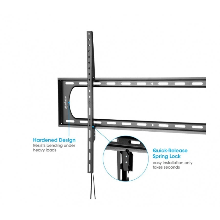 Soporte Manhattan 461917 para TV 60-120 pulgadas - Ultradelgado 120kg