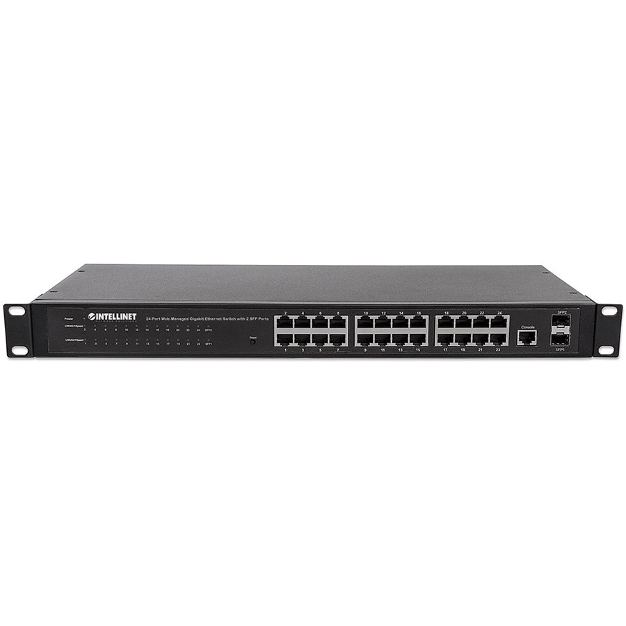 Switch Intellinet 560917 24 Puertos Gigabit + 2 SFP Administrable