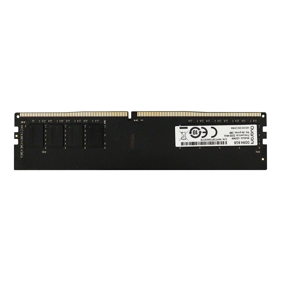 Memoria RAM Quaroni UDIMM DDR4 8GB 3200 MHz CL22 - Compatible con PC Imagen principal del producto