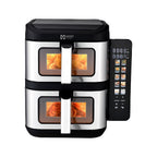 Freidora de Aire Doble MIRATI MFD11 11L - Panel Digital, 1800W, 2 Canastas