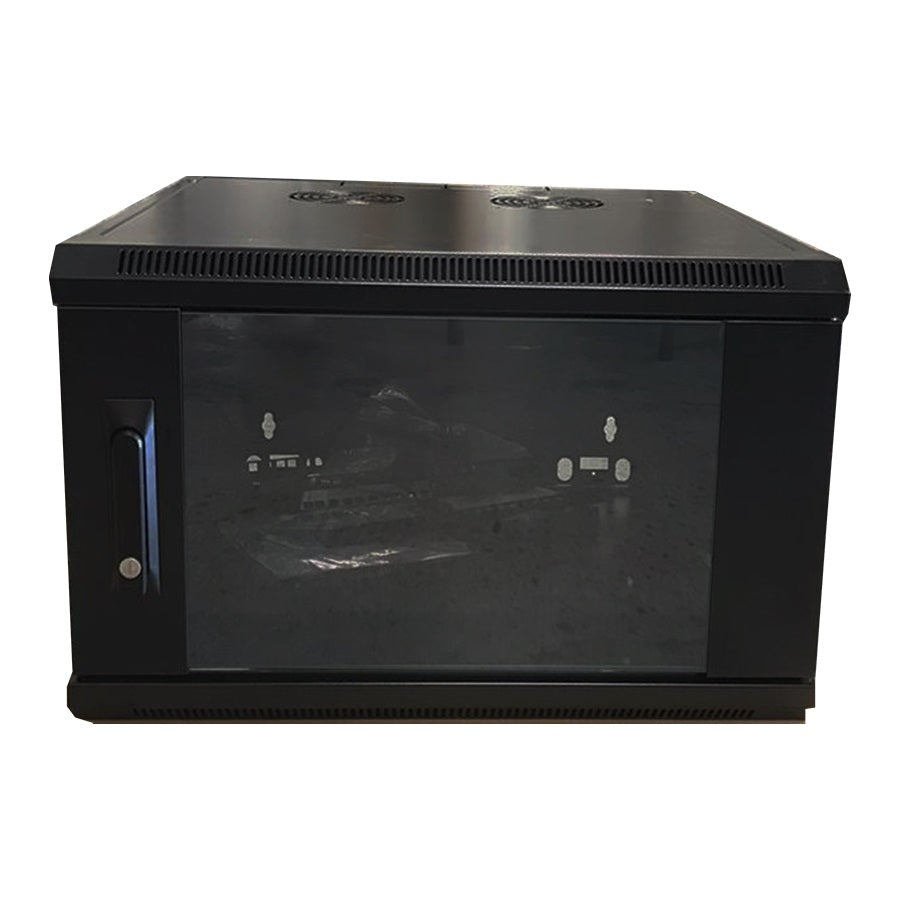 Gabinete WAM de Rack 6U Montaje en Muro 600x600mm Negro
