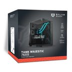 Gabinete Gamer Balam Rush Tank Majestic Media Torre ATX - Triple Cristal Templado ARGB