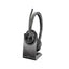 Diadema POLY Voyager 4320 - Bluetooth Binaural, 24H Conversación, Base de Carga