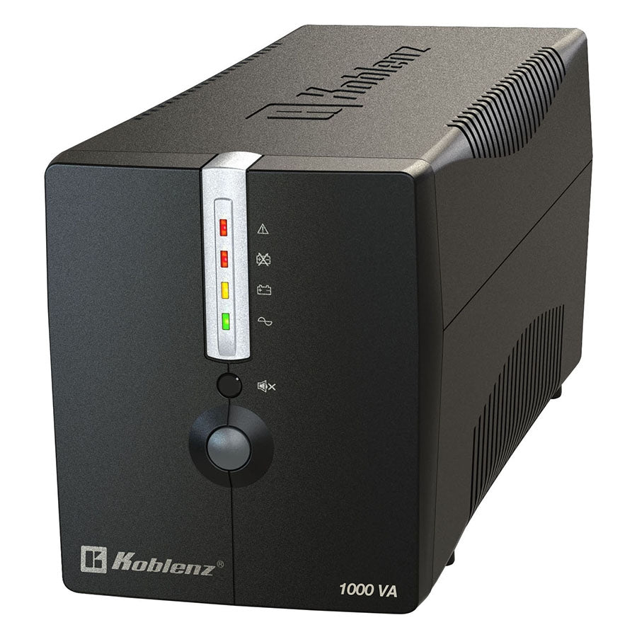 No Break Koblenz 10017 1000VA 500W - 8 Contactos, USB, Hasta 60 min