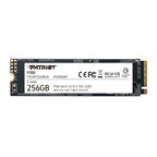 SSD Patriot P300 256GB M.2 NVMe PCIe Gen 3 - 1700 MB/s Lectura