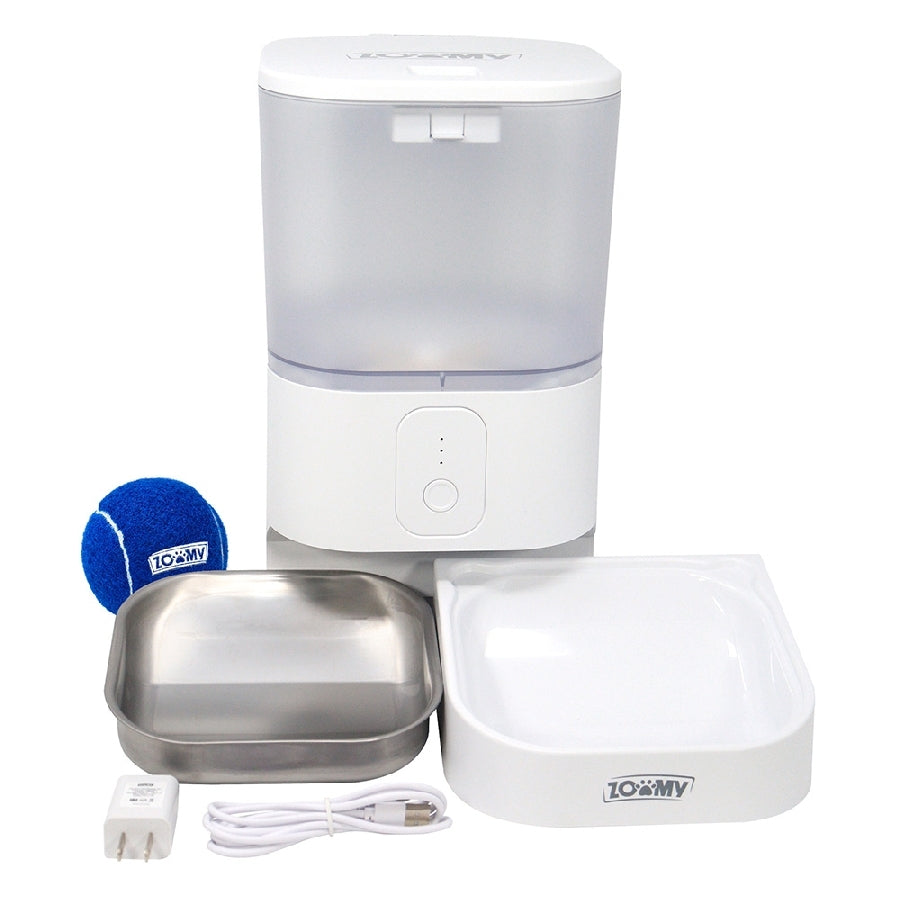 Comedero Inteligente Zoomy ZPF02 6L - Control App, Acero Inoxidable, WiFi