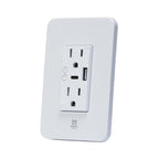 Contacto Inteligente Mirati MCP2 - 2 Puertos USB, WiFi y Compatible Alexa