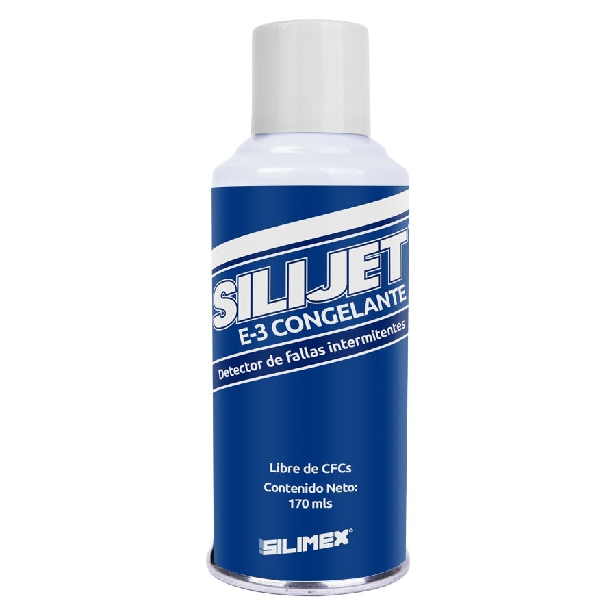 Aerosol Silimex Silijet E-3 170ml - Congelante Detector de Fallas Electrónicas Imagen principal del producto