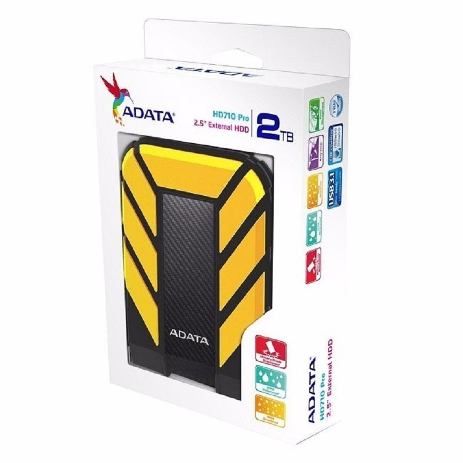 Disco Duro Externo ADATA HD710P 2TB - USB 3.2, Portátil, Resistente a Golpes Imagen secundaria del producto