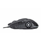 Mouse Óptico Manhattan 179256 Gaming 6 Botones - 3200 DPI, LED RGB