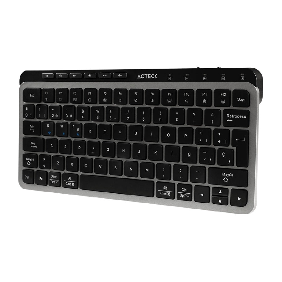 Teclado Acteck Inspire Krea TI750 Inalámbrico Multidispositivo - Bluetooth y USB Imagen secundaria del producto