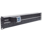 Barra PDU Intellinet 714075 - 15 Contactos Rack 19", 2U, Protección contra Corto Circuito
