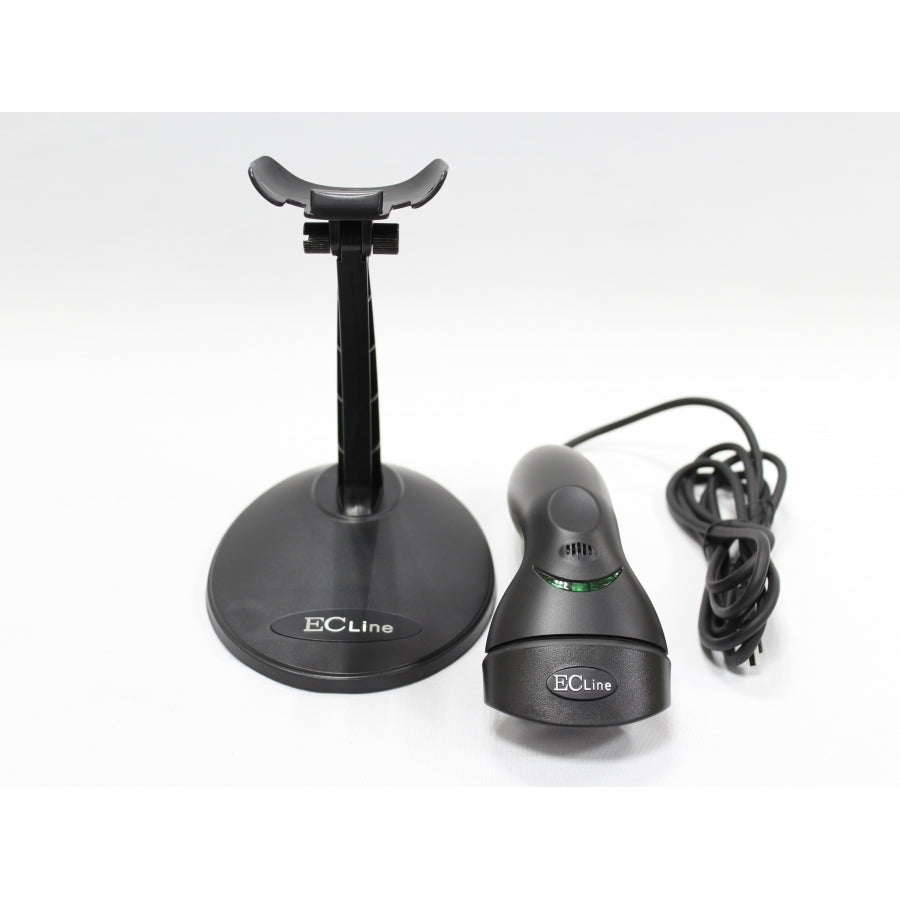 Lector Código Barras EC LINE EC-LS-9620 Láser USB - 200 Lecturas/Seg
