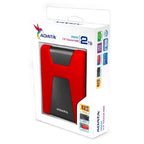 Disco Duro Externo ADATA HD650 2TB - USB 3.2, Portátil, Resistente a Golpes