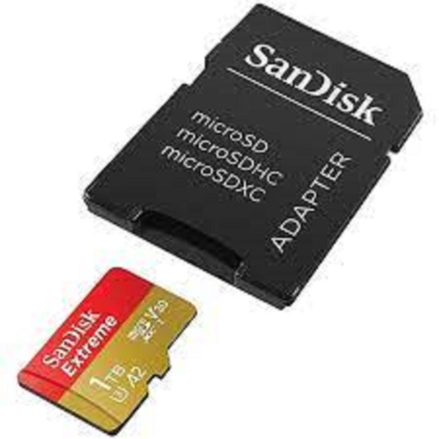 Memoria SanDisk Micro SDXC 1TB Extreme - 190MB/s, 4K, Clase 10, A2, V30 Imagen secundaria del producto