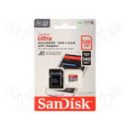 Memoria SanDisk Micro SDXC 128GB Ultra 140MB/s Clase 10 con Adaptador